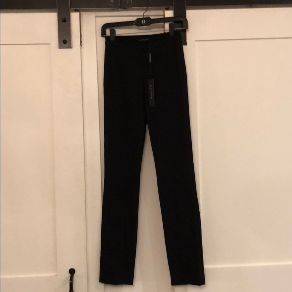 Black cigarette pants